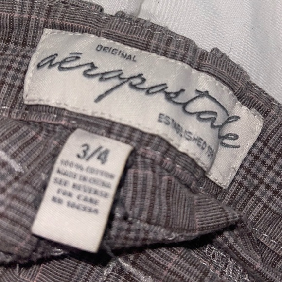 Vintage Y2K Aeropostale Plaid Knee Length Shorts - Picture 4 of 4